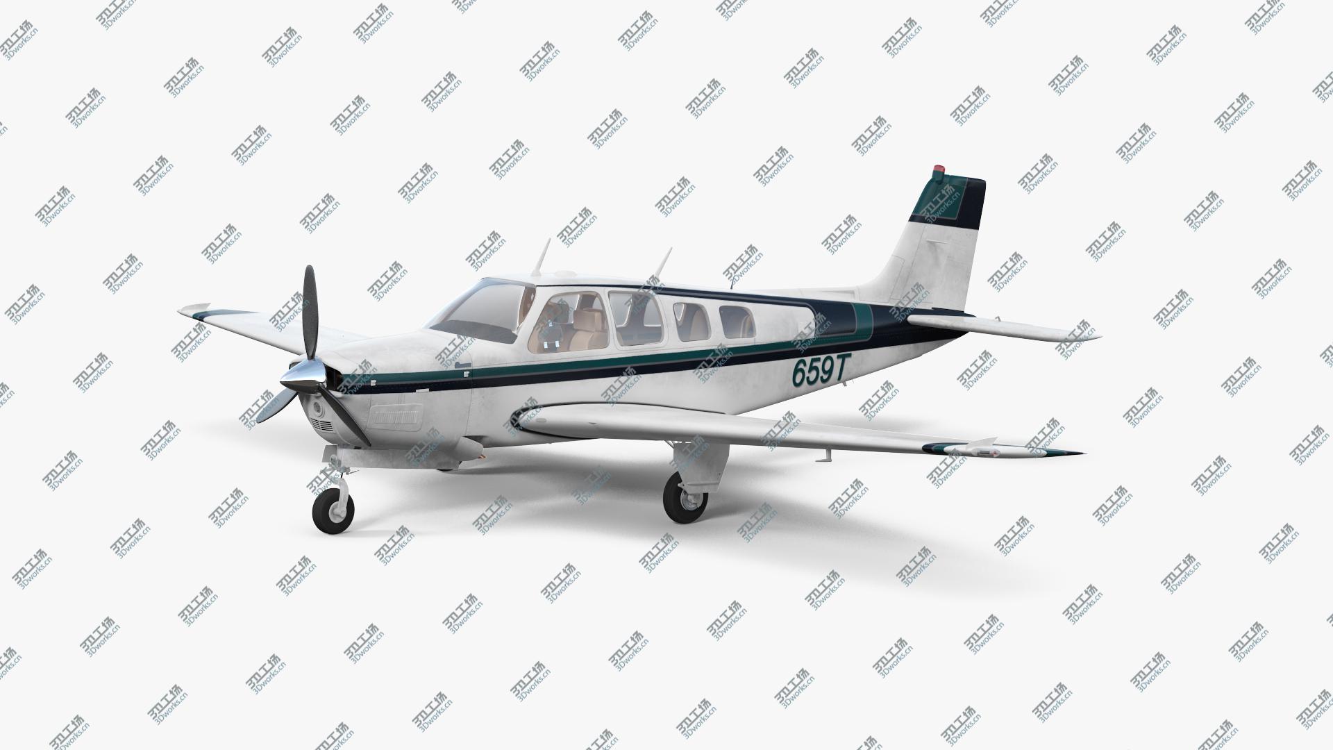 images/goods_img/202104093/3D model Light Civil Airplane Generic Rigged/2.jpg